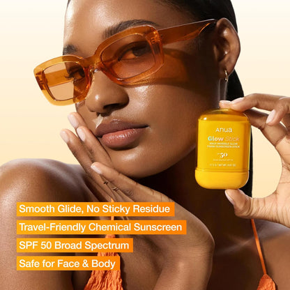 Anua Invisible Glow Finish Sunscreen Stick 18g