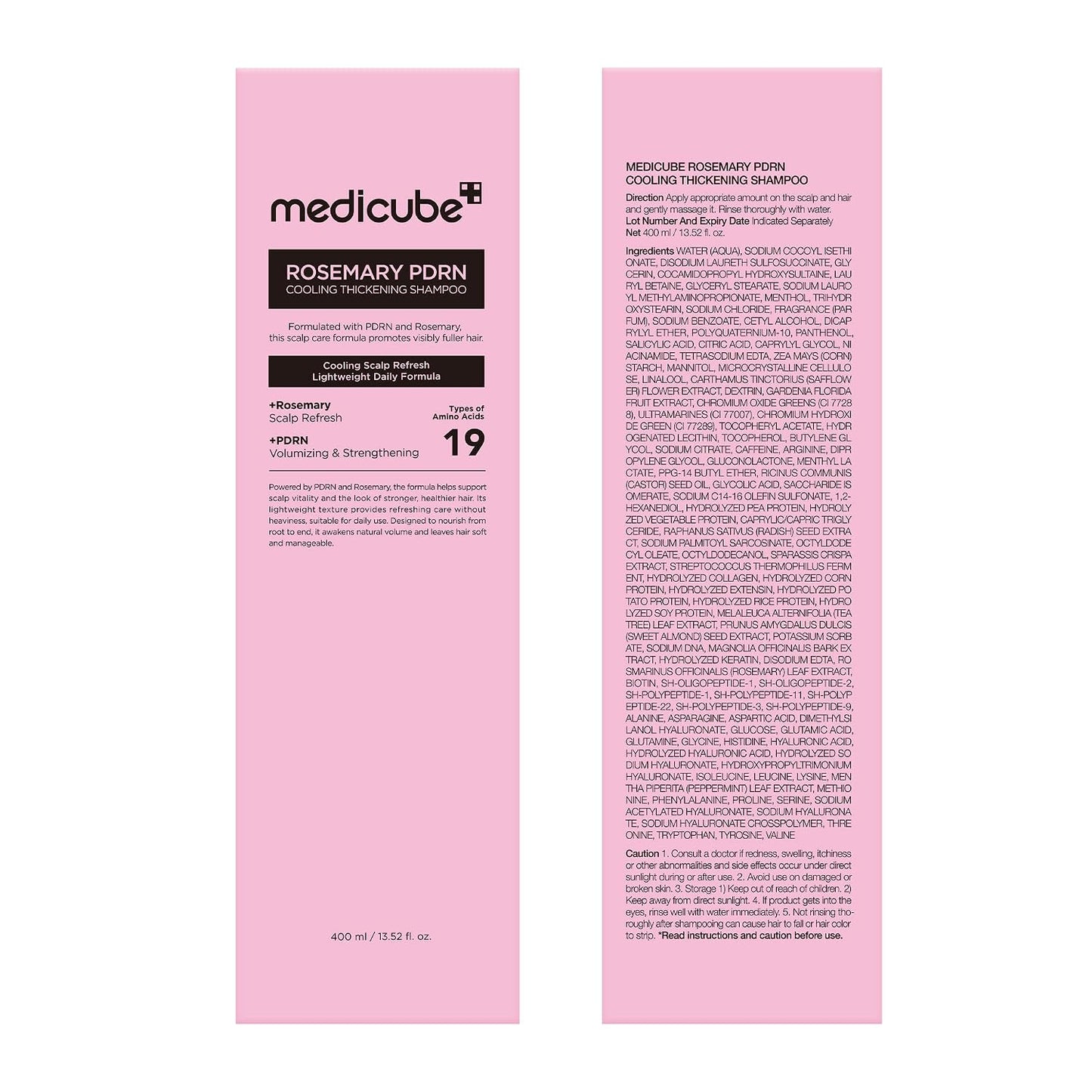 Medicube - Rosemary PDRN Cooling Thickening Shampoo