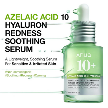 Azelaic Acid 10 Hyaluron Redness Soothing Serum [30ml]