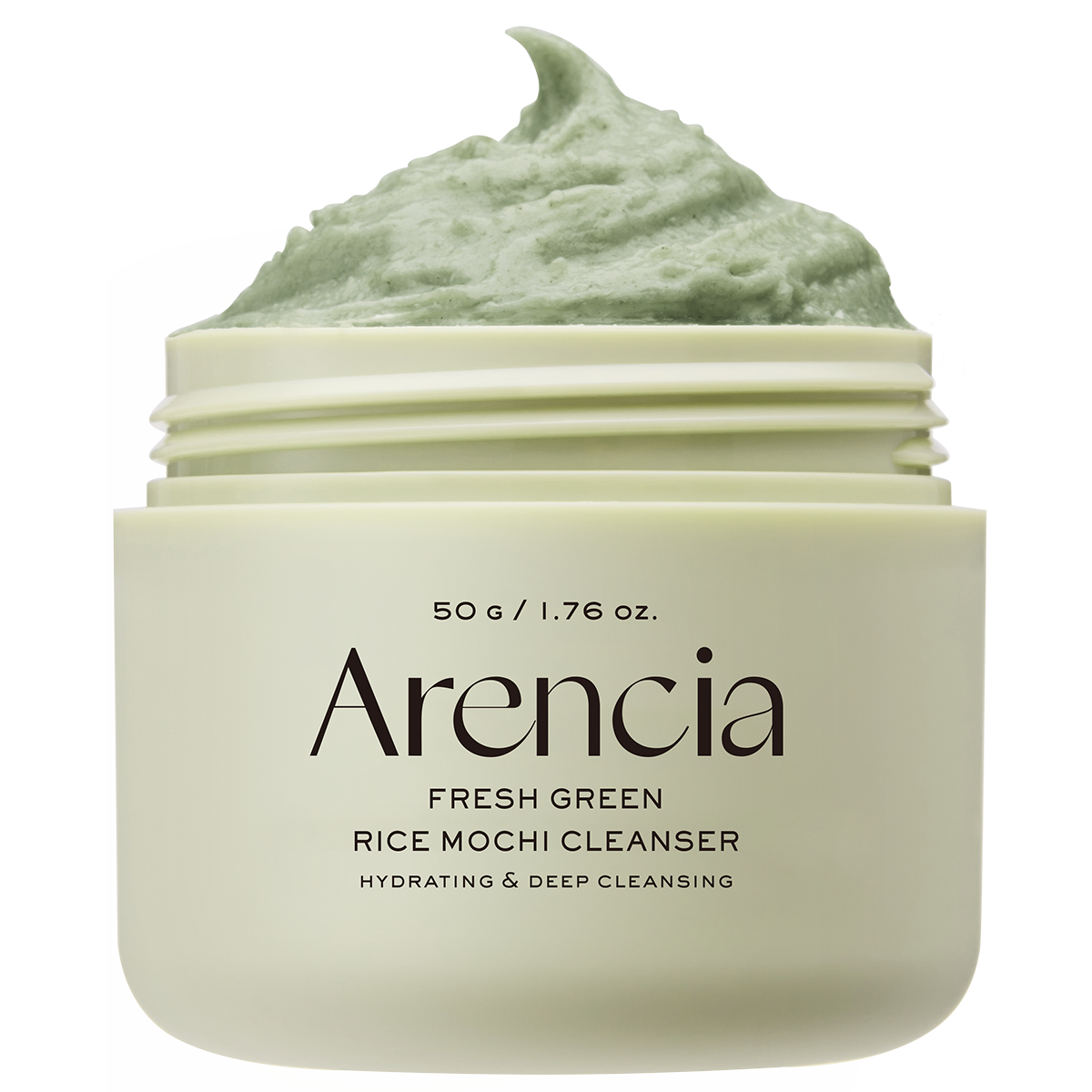 Arencia Fresh Green Rice Mochi Cleanser 50g size