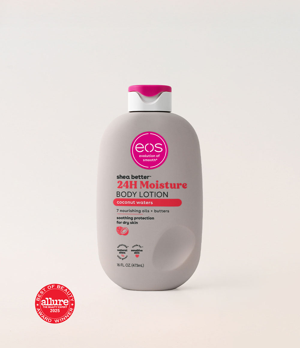 EOS Shea Better Body Lotion Coconut Waters bottle