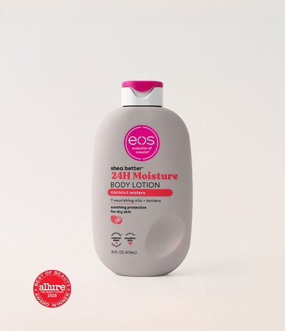 EOS Shea Better Body Lotion Coconut Waters bottle