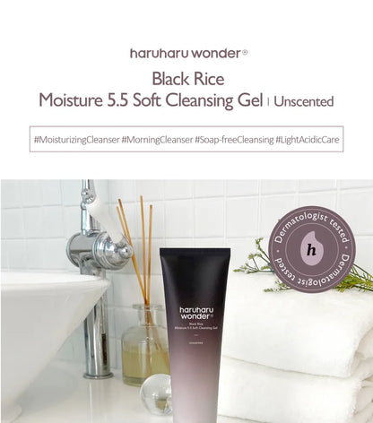 Black Rice Moisture 5.5 Soft Cleansing Gel