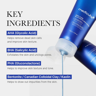 Medicube - Zero Pore Blackhead Mud Mask