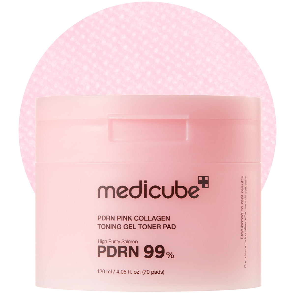 Medicube PDRN Pink Collagen Toning Gel Toner Pad packaging