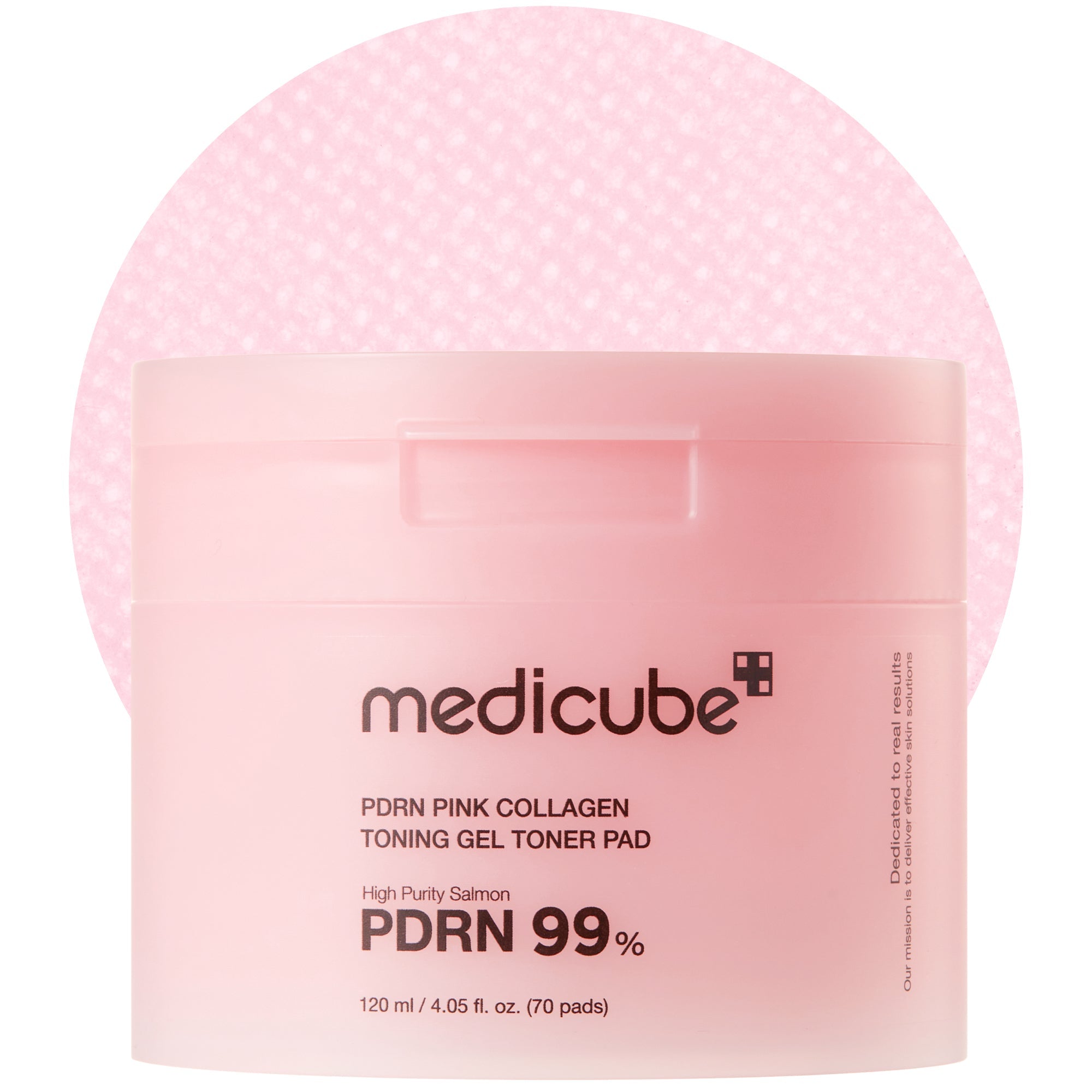 Medicube PDRN Pink Collagen Toning Gel Toner Pad packaging