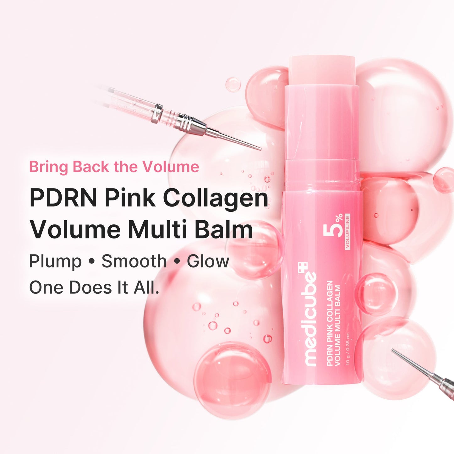 Medicube PDRN Pink Collagen Volume Multi Balm stick