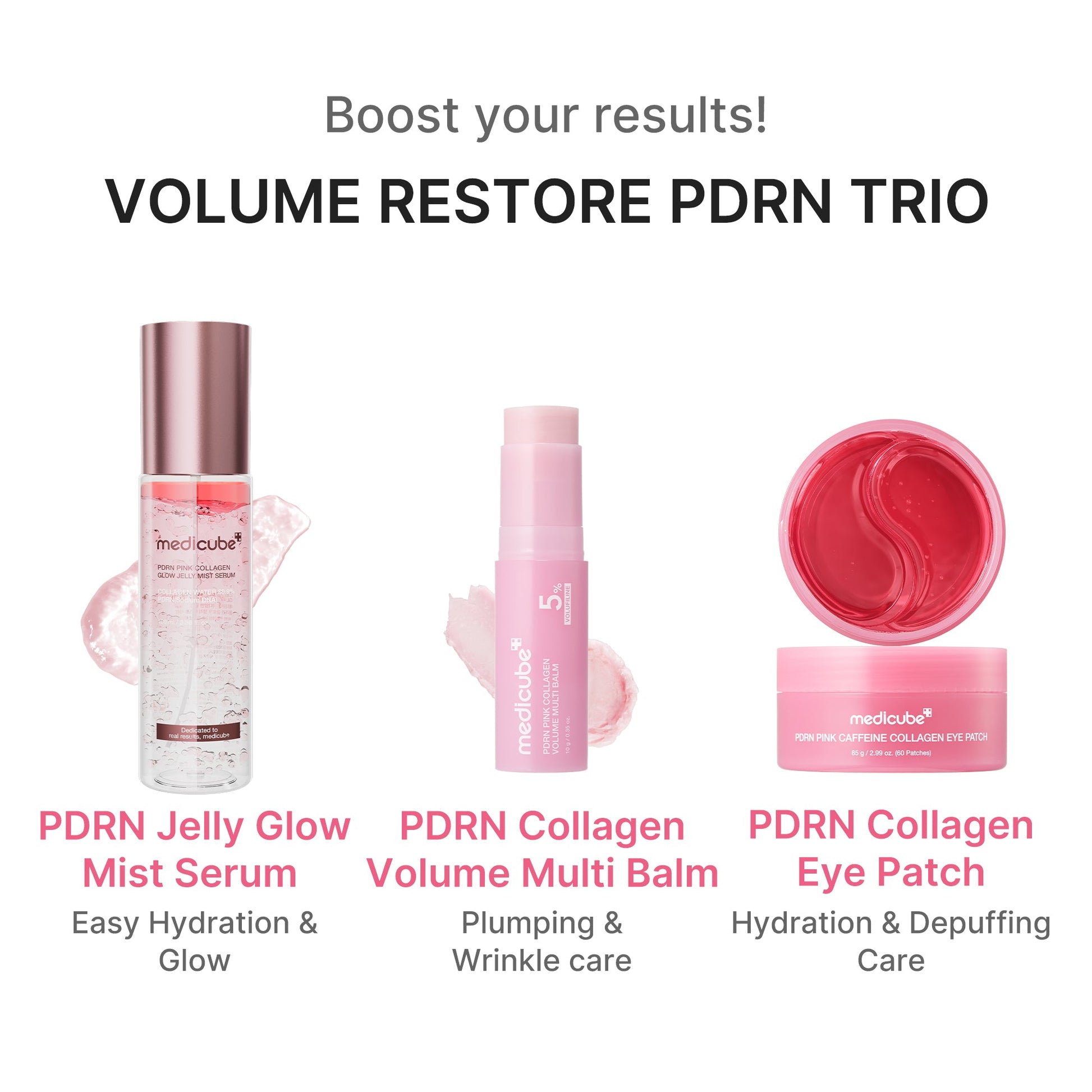 Medicube PDRN Pink Collagen Volume Multi Balm details