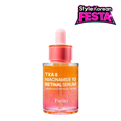 Purito SEOUL - TXA 6 Niacinamide 10 Retinal Serum - 30Ml