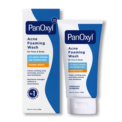 PanOxyl® Acne Foaming Wash Benzoyl Peroxide 10% Maximum Strength 5.5 oz (156 g)