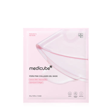 MEDICUBE PDRN PINK COLLAGEN GEL MASK (pack of 4) -28g/each