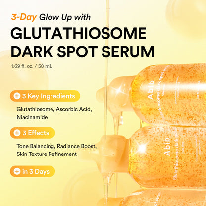 Abib Glutathiosome Dark Spot Serum Vita Drop packaging and bottle