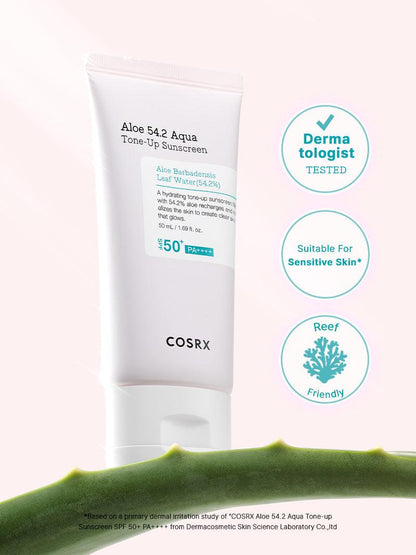 Aloe 54.2 Aqua Tone-Up Sunscreen