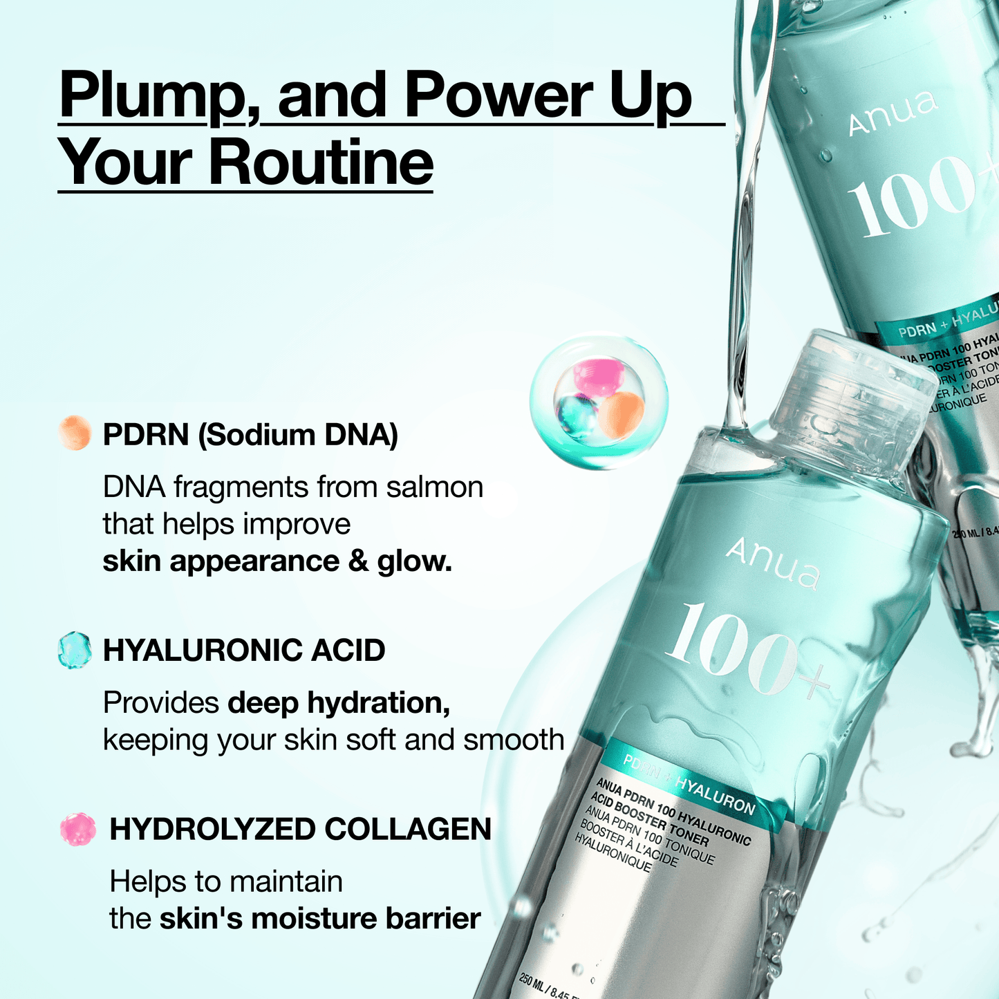 Anua PDRN 100 Hyaluronic Acid Booster Toner texture