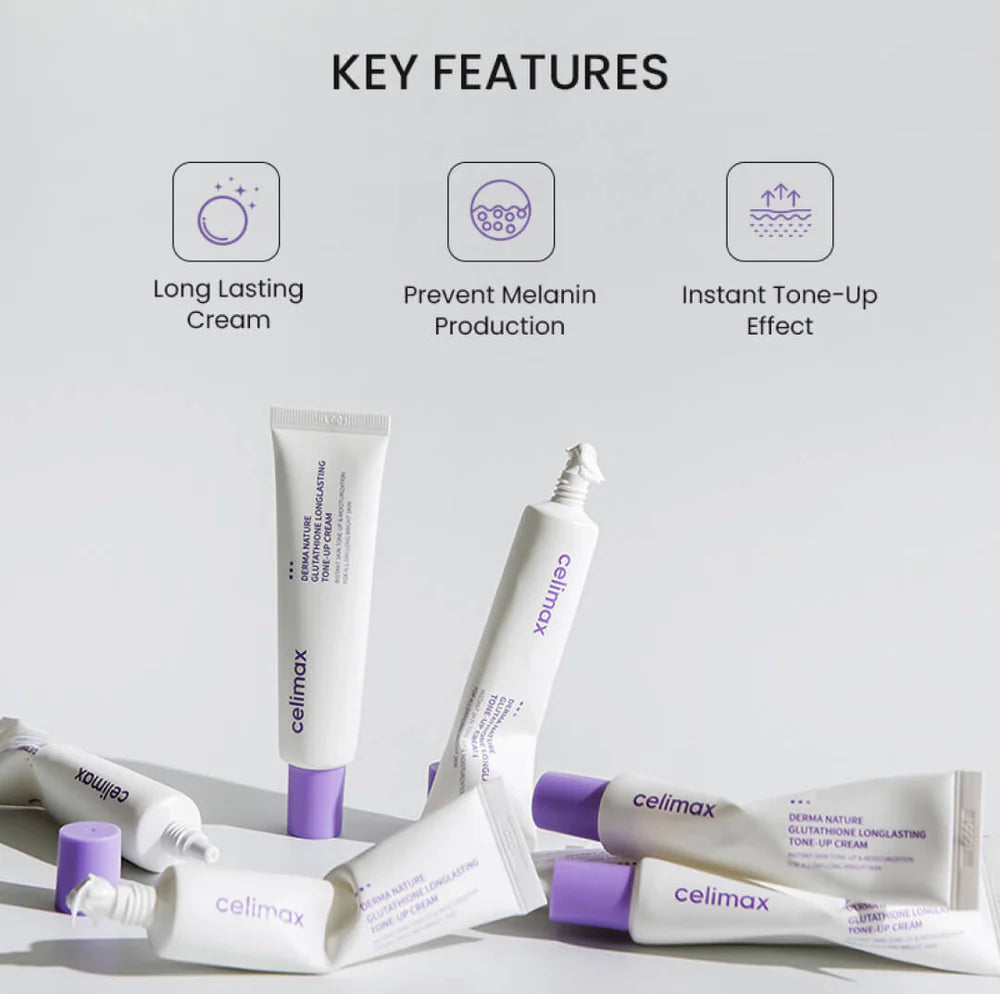 Celimax - Derma Nature Glutathione Longlasting Tone-Up Cream - 35ml