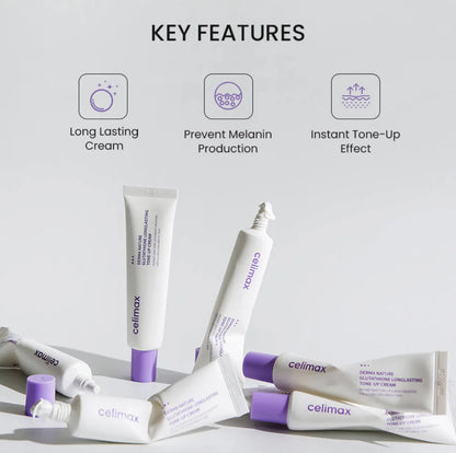 Celimax - Derma Nature Glutathione Longlasting Tone-Up Cream - 35ml