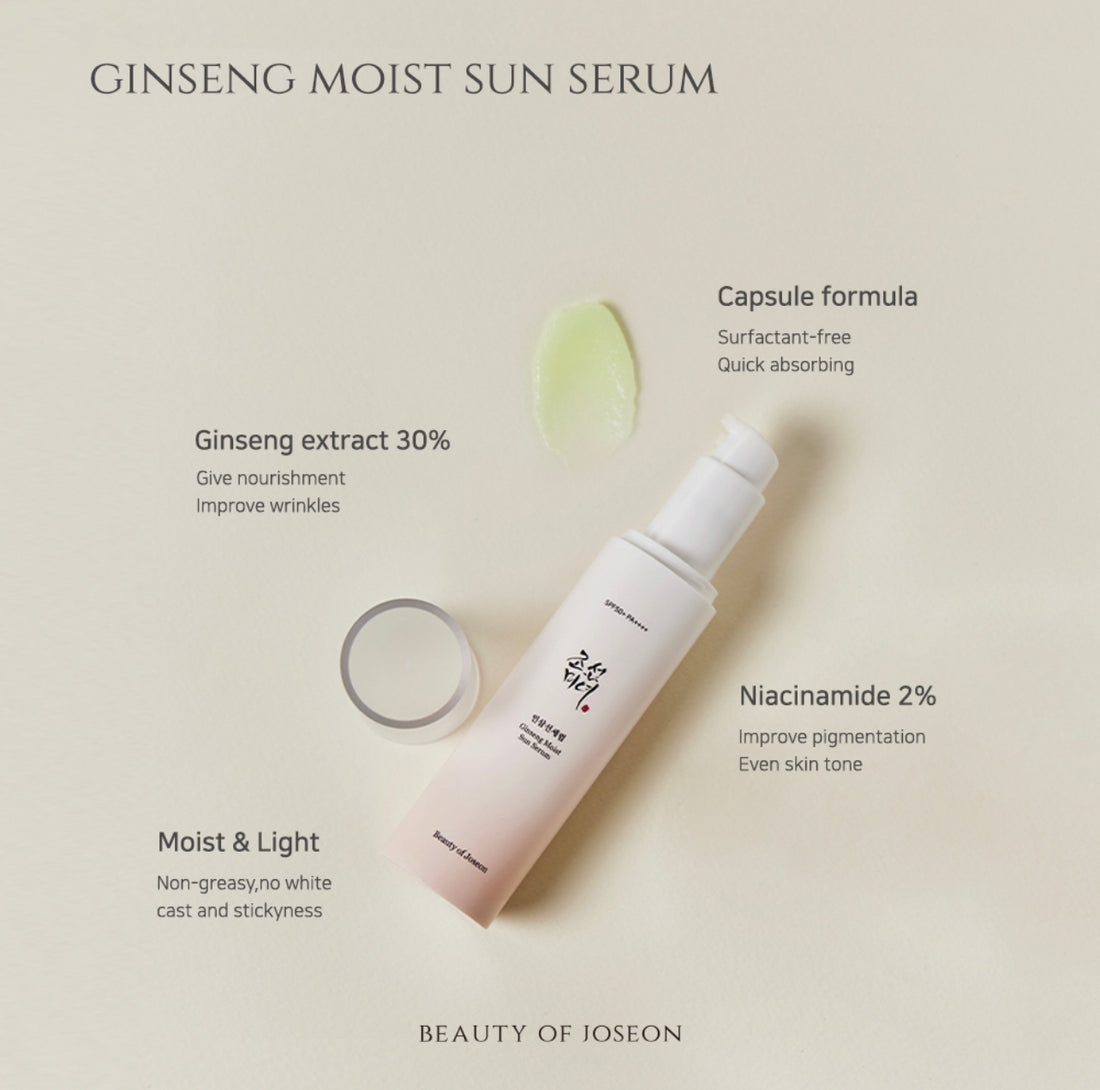 Ginseng Moist Sun Serum (SPF 50+ PA++++)