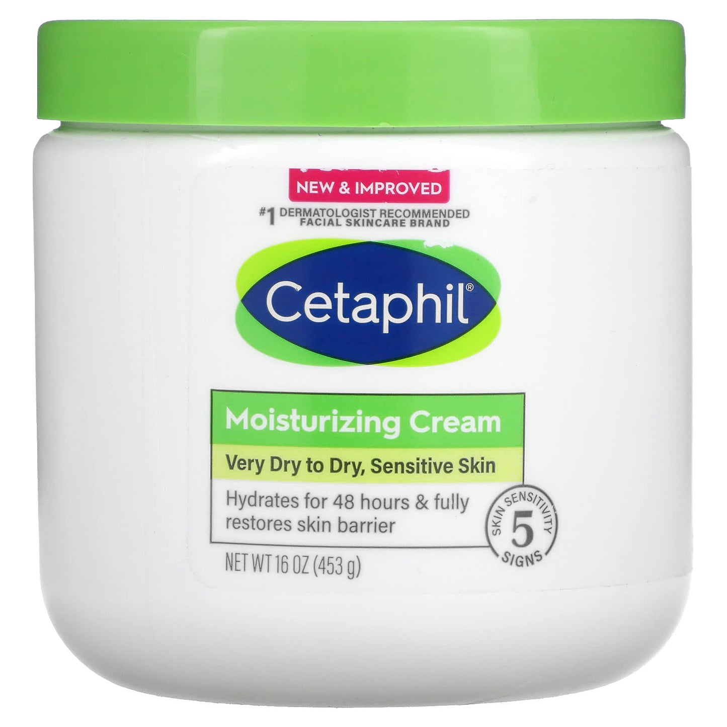 Cetaphil Moisturizing Cream for Dry, Sensitive Skin, Body, 3oz,16 oz & 20 oz