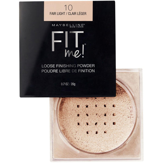 Maybelline Fit Me Loose Finishing Powder, Fair Light, 0.7 oz