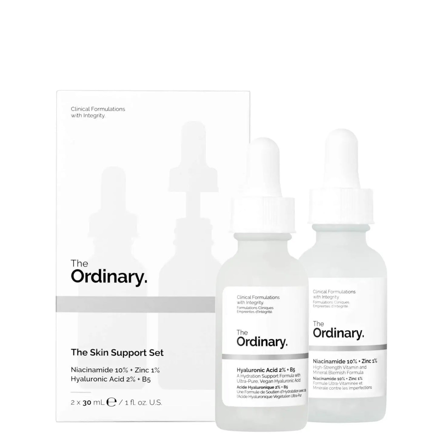 The Ordinary Skin Support Set