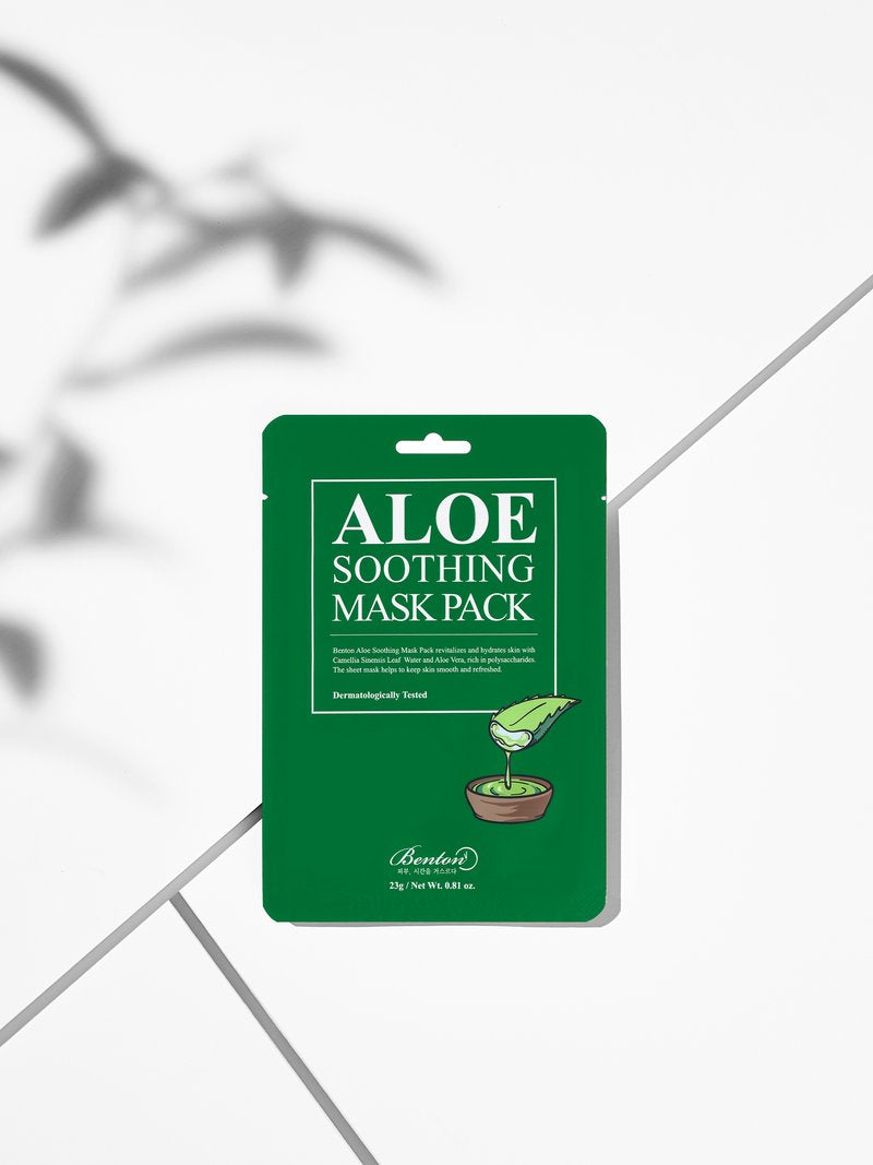 Aloe soothing Mask Pack 10ea (Set of 10pcs)