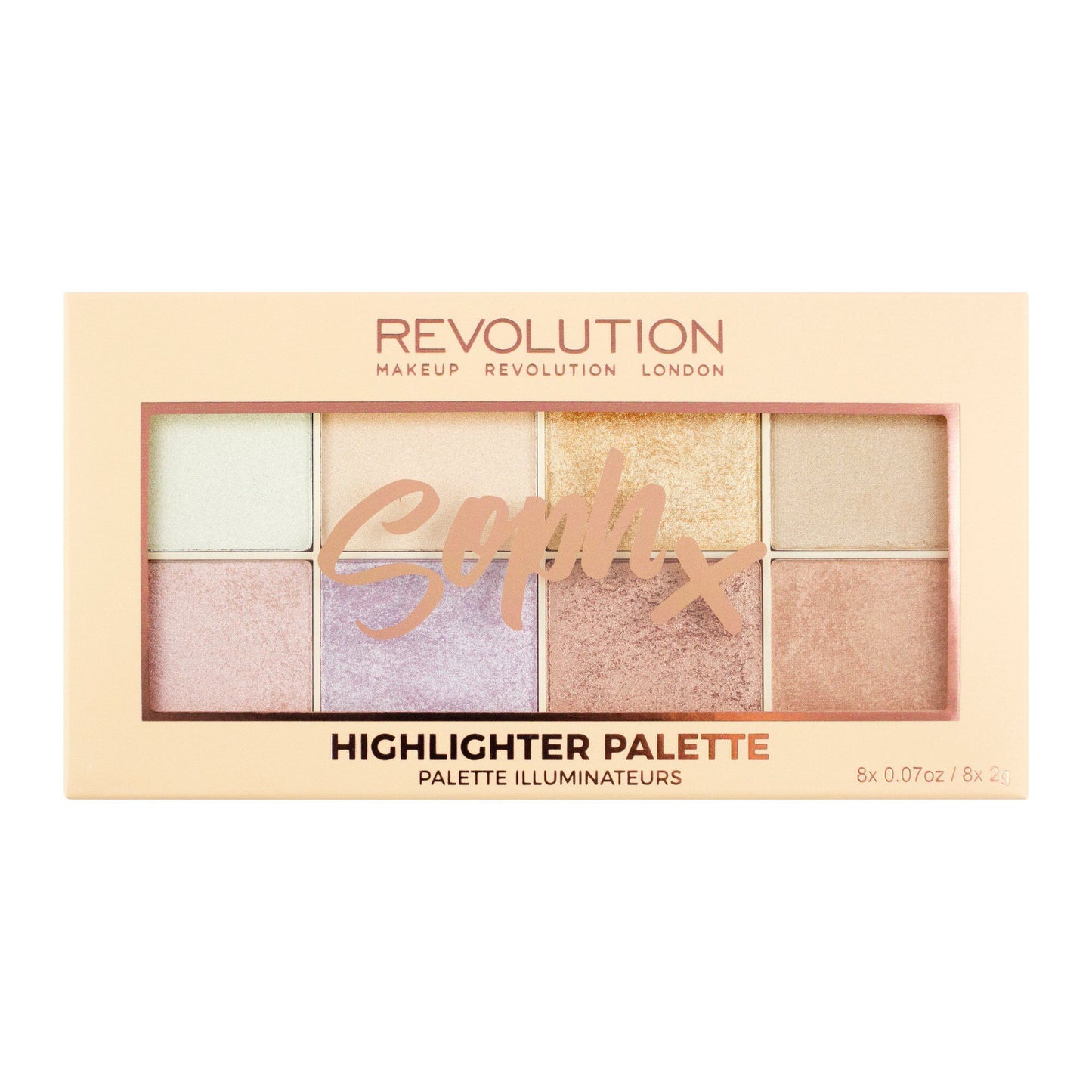 REVOLUTION X SOPH HIGHLIGHTER PALETTE