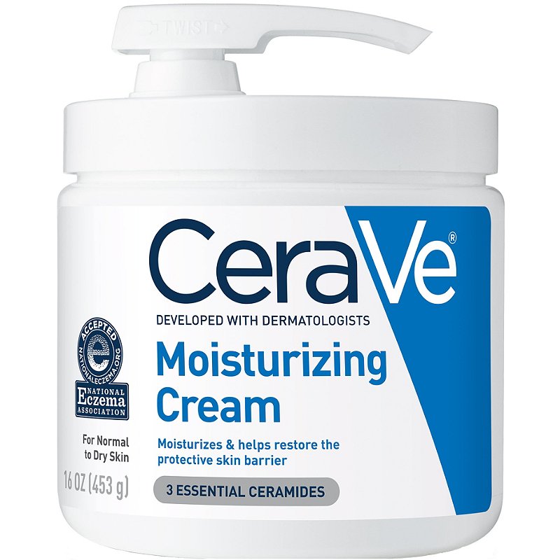 CeraVe, Moisturizing Cream, 12,16 & 16 oz with Pump