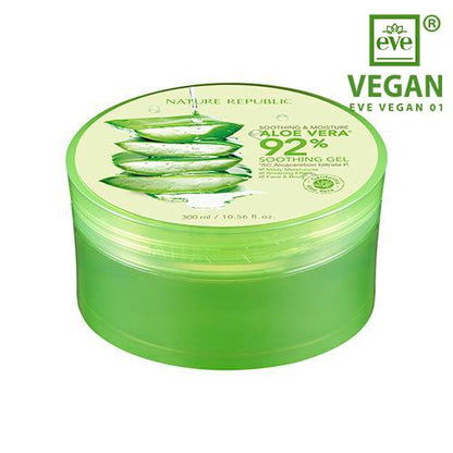 Soothing & Moisture Aloe Vera 92% Soothing Gel 300ml