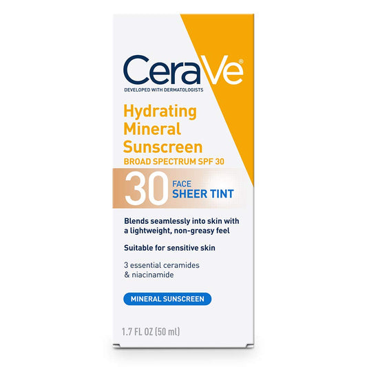 Hydrating Mineral Sunscreen SPF 30 Face Sheer Tint