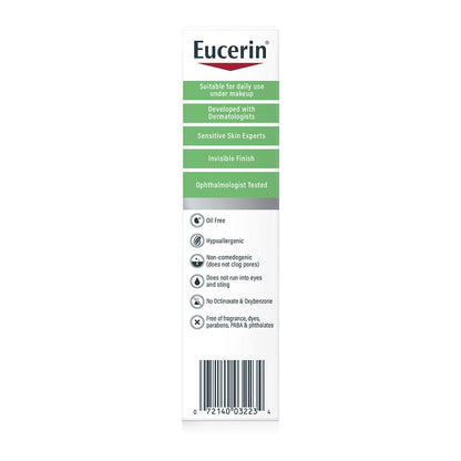 Eucerin, Oil Control, Lightweight Sunscreen Lotion for Face, SPF 50