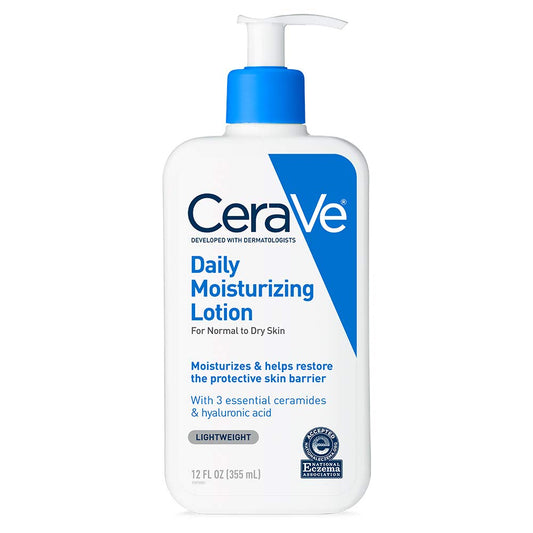 CeraVe Daily Moisturizing Lotion for Normal to Dry Skin, 12 oz.