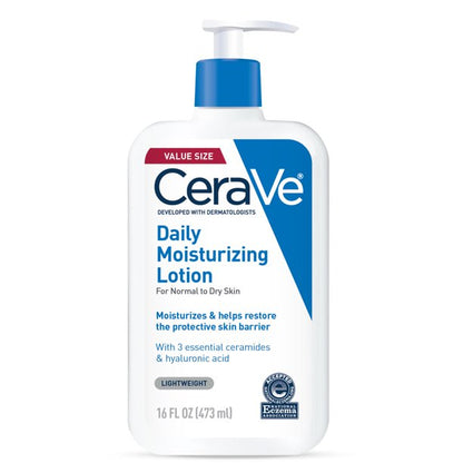 CeraVe Moisturizing Lotion for Face and Body, Normal to Dry Skin, 16 oz.