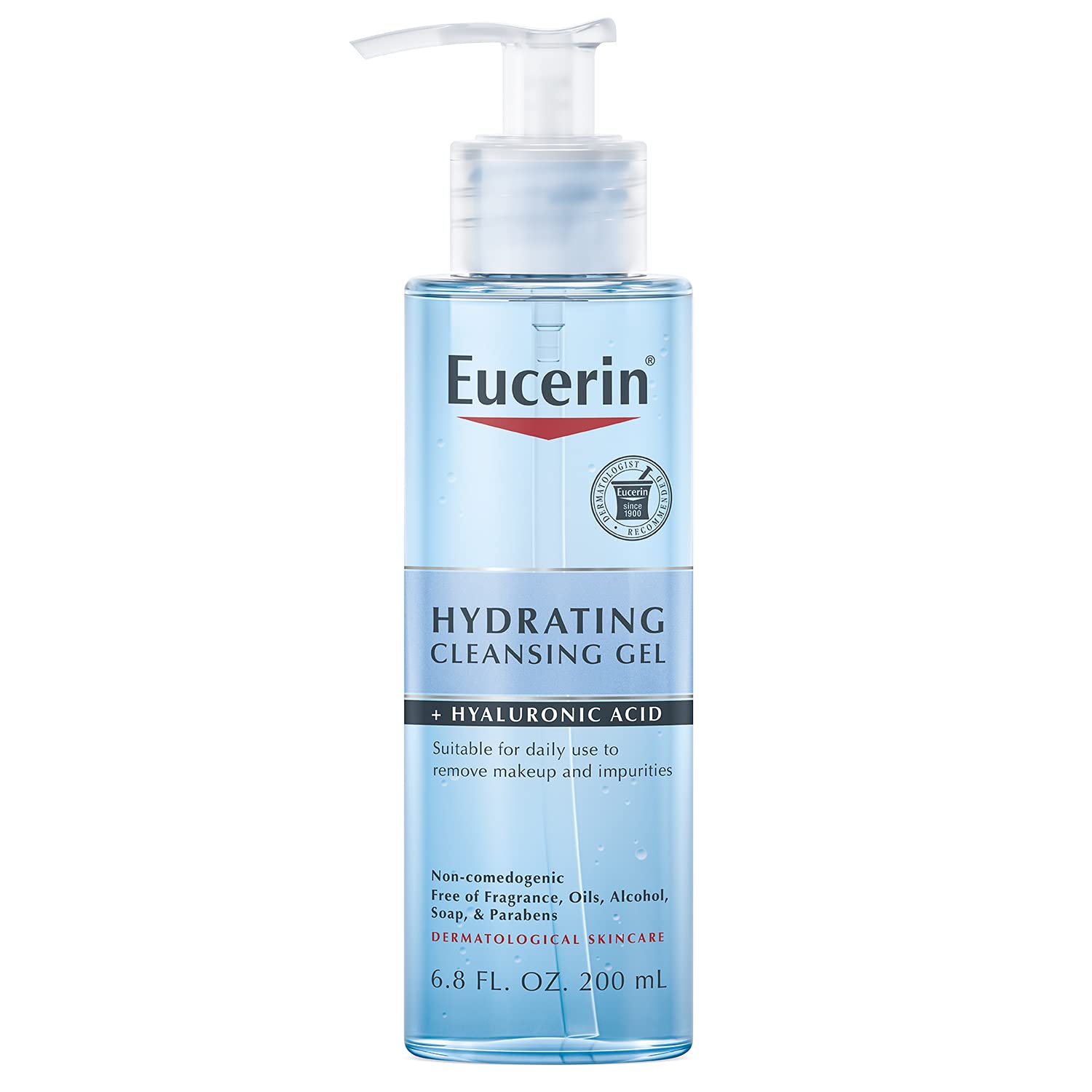 Eucerin, Hydrating Cleansing Gel + Hyaluronic Acid 200ml