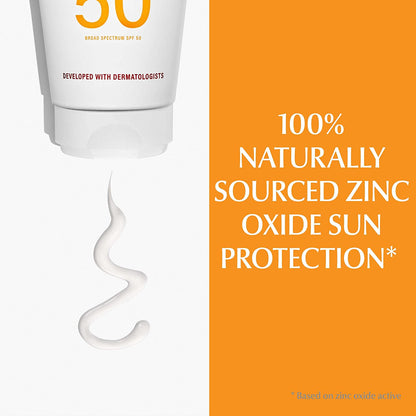 Eucerin, Sensitive Mineral, Lightweight Sunscreen Lotion, SPF 50, Fragrance Free