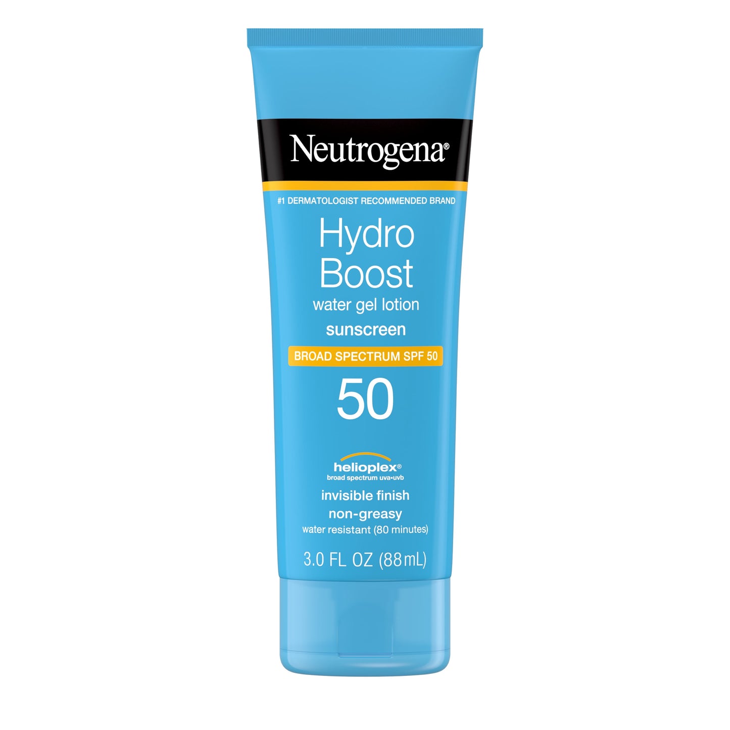 Neutrogena Hydro Boost Gel Moisturizing Sunscreen Lotion, SPF 50, 3 fl. oz