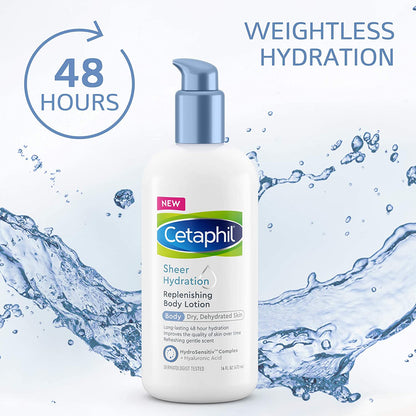 Sheer Hydration Replenishing Body Lotion for Dry Skin 16 fl oz.