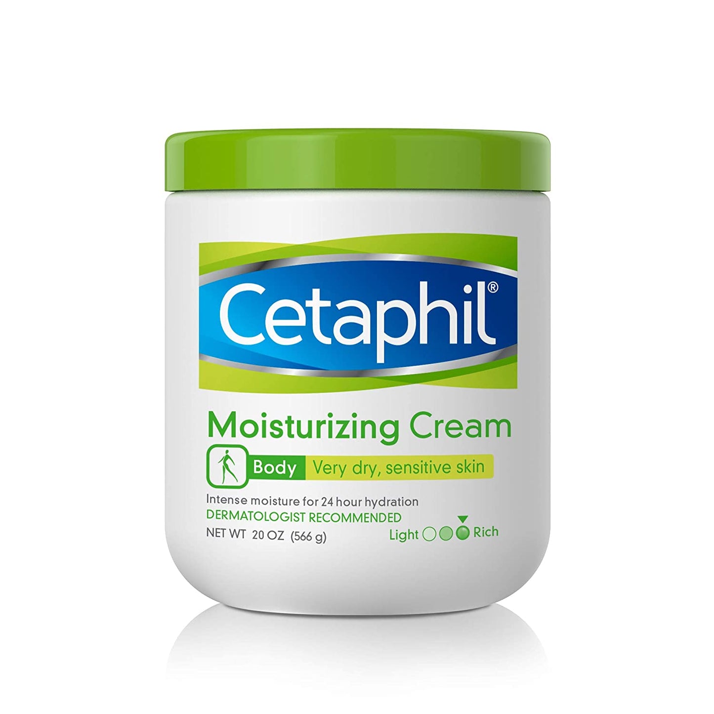 Cetaphil Moisturizing Cream for Dry, Sensitive Skin, Body, 3oz,16 oz & 20 oz