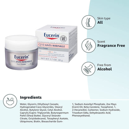 Eucerin, Q10 Anti-Wrinkle Face Creme