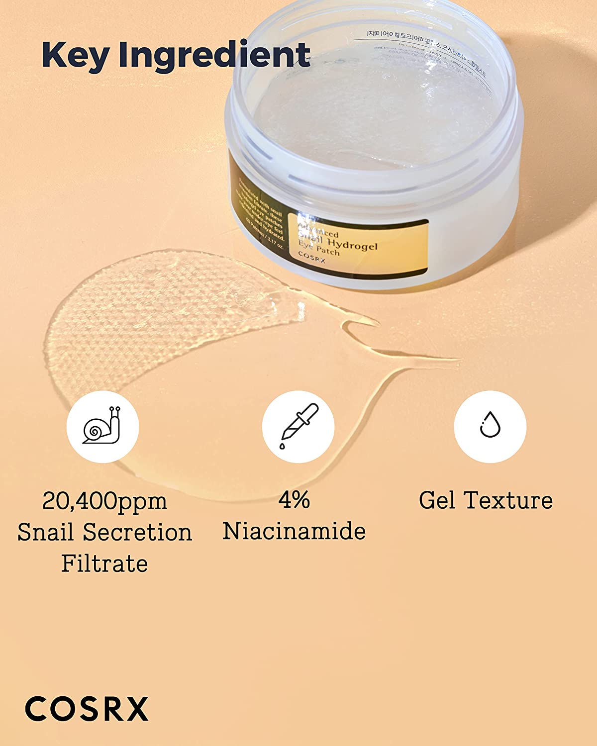 COSRX Advanced Snail Hydrogel Eye Patch