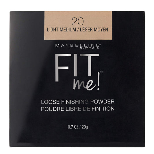 Maybelline Fit Me Loose Finishing Powder, Light Medium, 0.7 oz