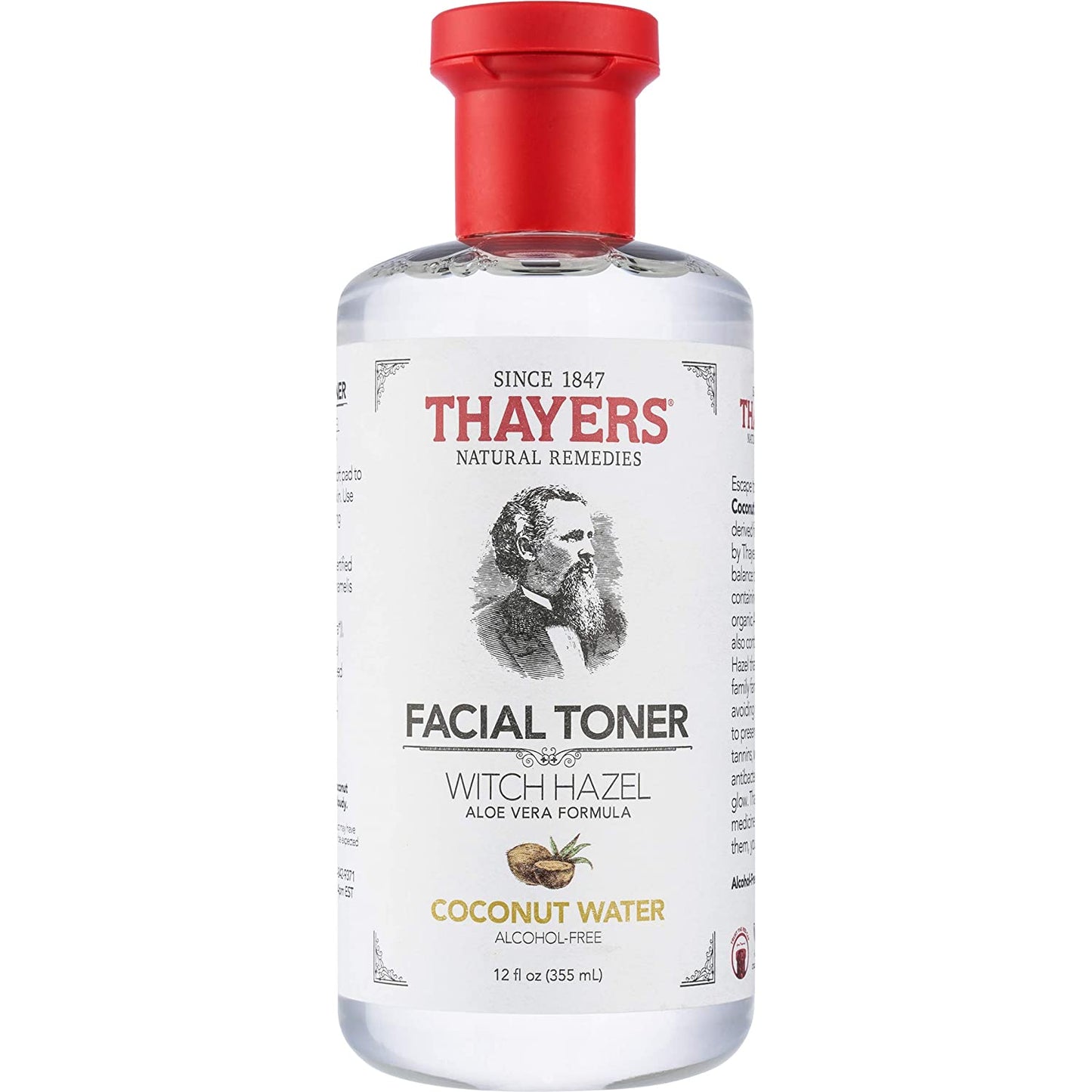 Alcohol-Free Coconut Witch Hazel Toner with Aloe Vera Coconut