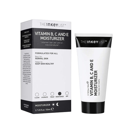 The Inkey List Vitamin B, C and E moisturiser 50ml