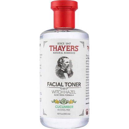 Alcohol-Free Witch Hazel Toner with Aloe Vera Cucumber