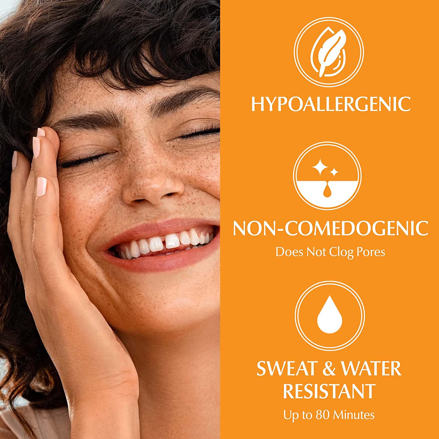 Eucerin, Advanced Hydration, Lightweight Sunscreen Lotion, SPF 50, For Sensitive Skin