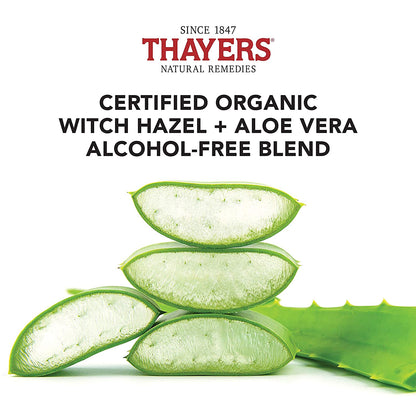 Alcohol-Free Witch Hazel Toner with Aloe Vera Cucumber