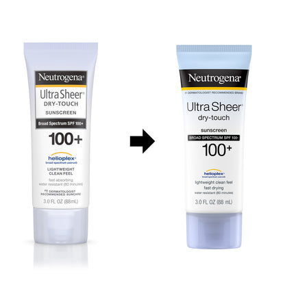 Neutrogena Ultra Sheer Dry-Touch Water Resistant Sunscreen SPF 100+, 3 fl. oz