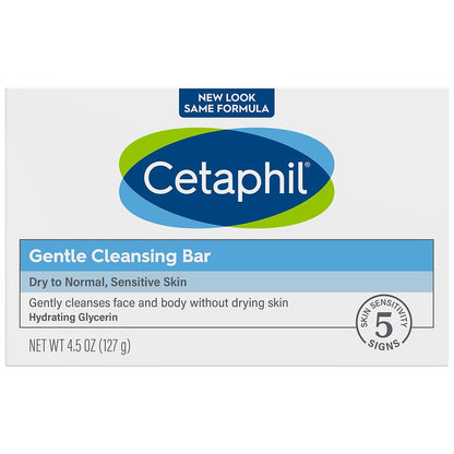 Cetaphil Gentle Cleansing Bar 4.5oz