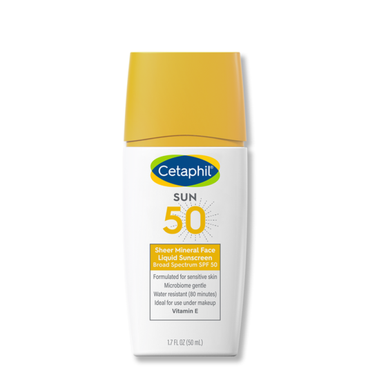 Sheer Mineral Face Liquid Sunscreen, SPF 50, 1.7 fl oz (50 ml)