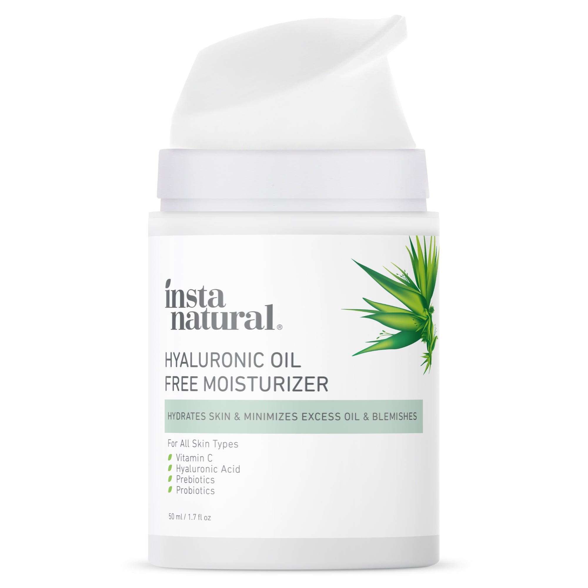 InstaNatural Hyaluronic Oil Free Moisturizer