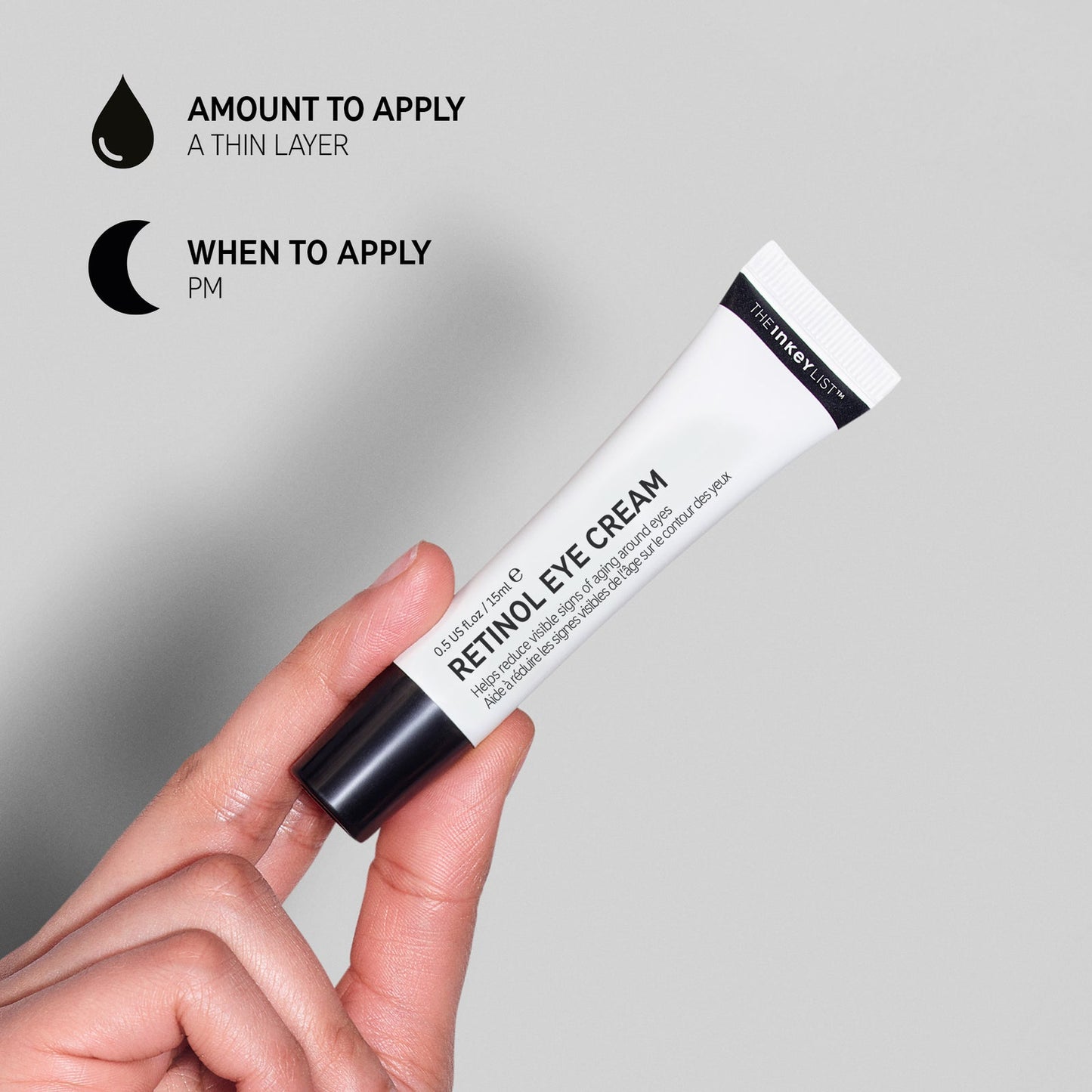 The Inkey List Retinol Eye Cream 15ml